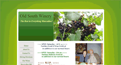 Desktop Screenshot of oldsouthwinery.com